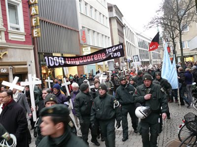 Marchas pela vida na Alemanha perturbadas por anarquistas