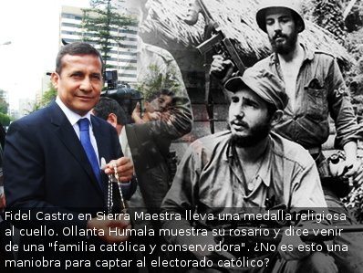 De Fidel Castro a Ollanta Humala: Importante Manifesto de Alerta ao Povo Peruano