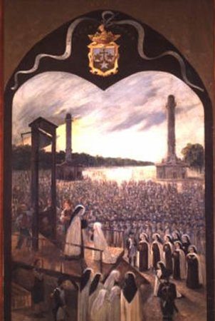 As Carmelitas de Compiègne e as poças de sangue na história de Paris