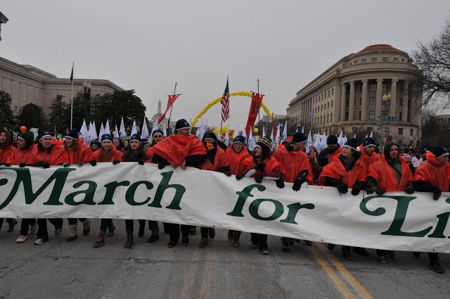 40ª MARCHA CONTRA O ABORTO — em Washington mais de 500 mil participantes!