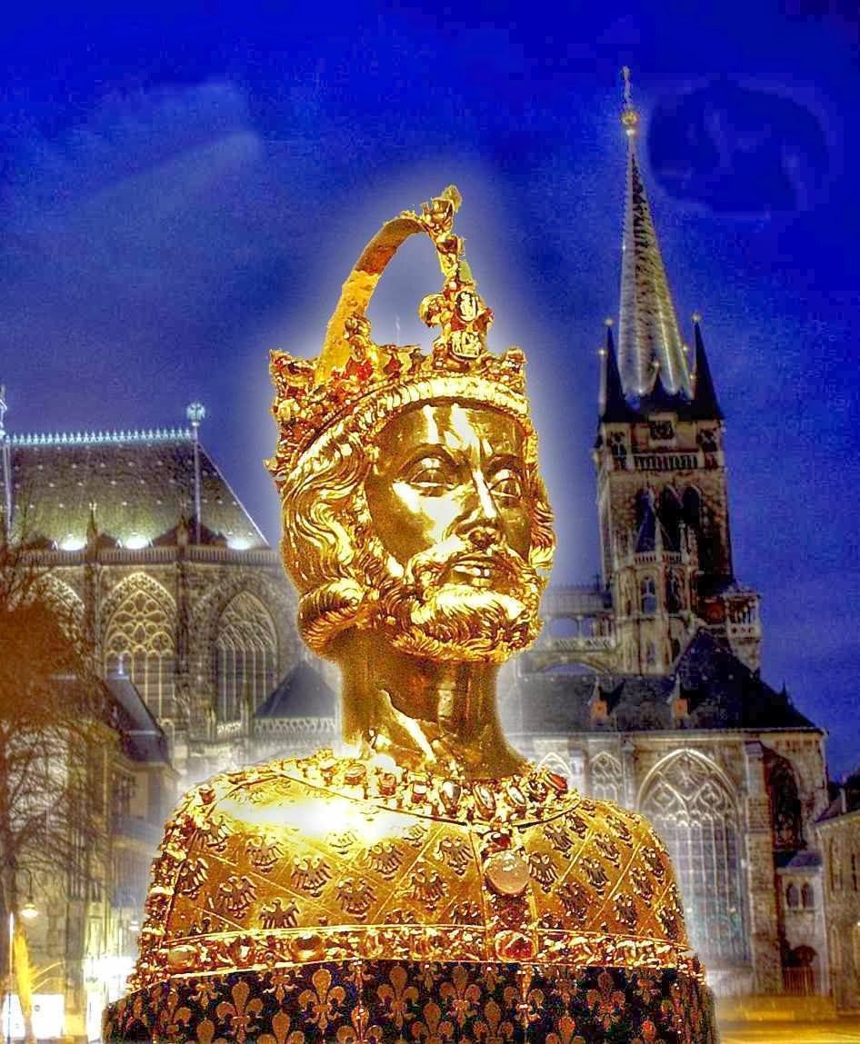 No 1200º aniversário: Carlos Magno sob a luz dourada da História e da lenda