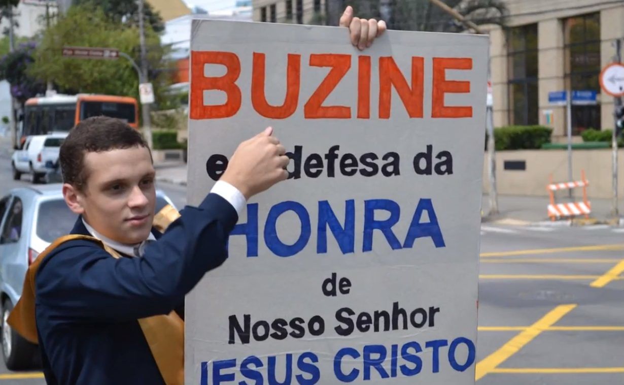 2 semanas de campanhas em 5 minutos – Buzine contra a blasfêmia!