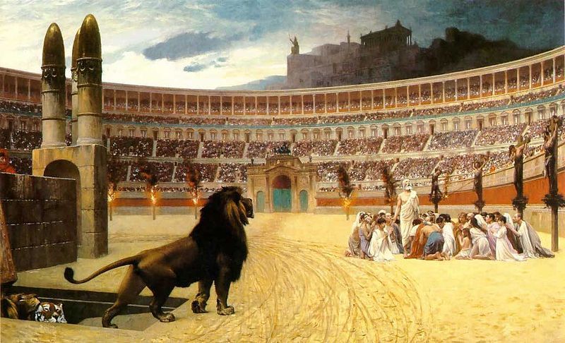 O entretenimento sombrio da Roma pré-cristã