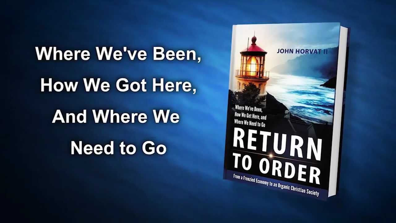 Um presente: livro Return To Order, em inglês, gratuito para Kindle