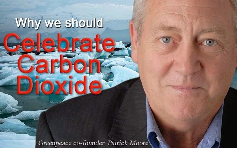 “Comemoremos o aumento do CO2”, diz Patrick Moore, cofundador de Greenpeace