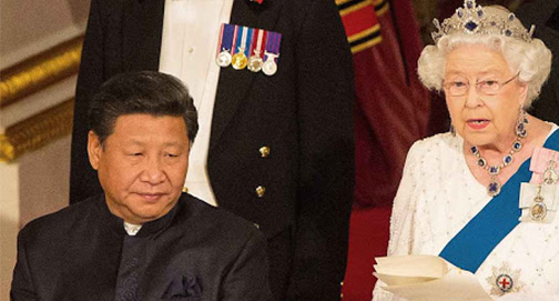 Bons modos da rainha abalam a grosseria socialista chinesa