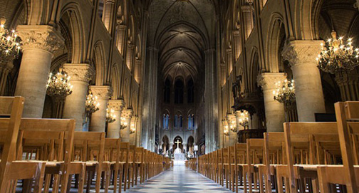Catedrais góticas:  façanha técnica maior que a das pirâmides do Egito