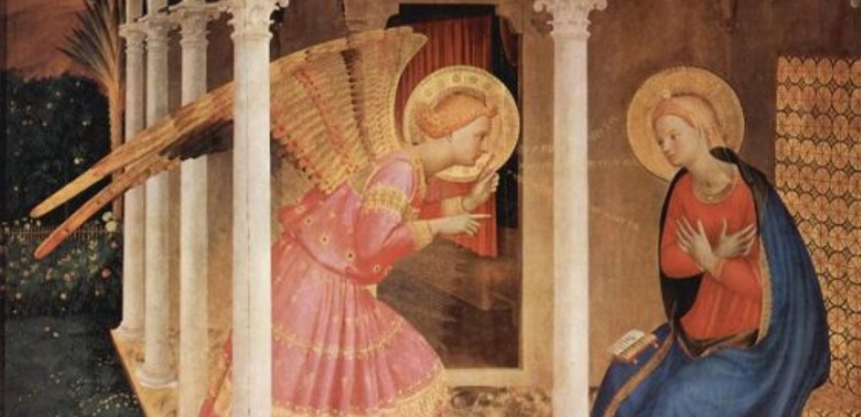 A Anunciação do Anjo a Nossa Senhora e a Encarnação do Verbo –