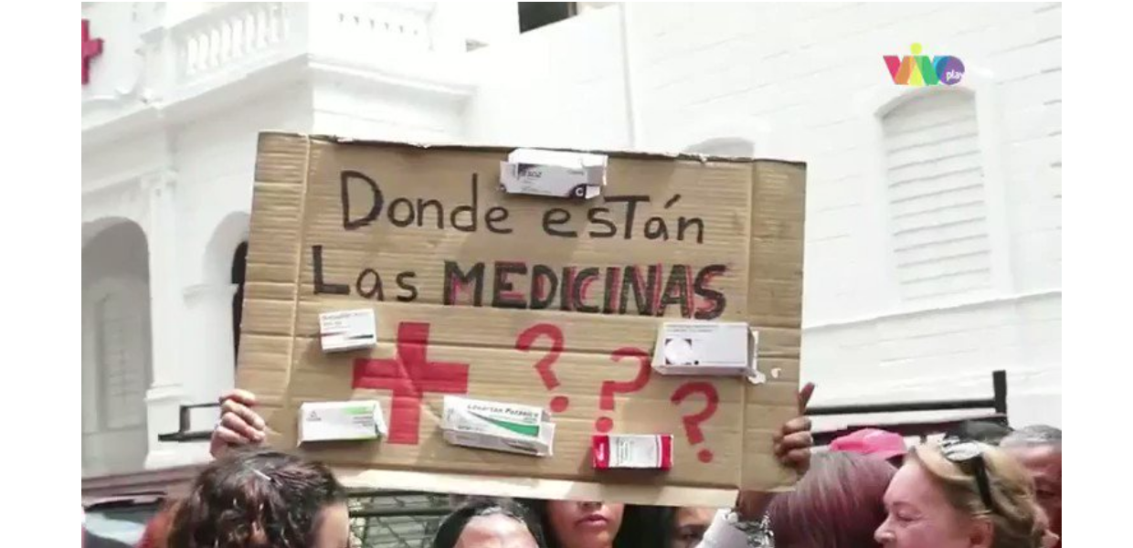 Venezuelanos perguntam: onde estão os remédios doados pela Cruz Vermelha?