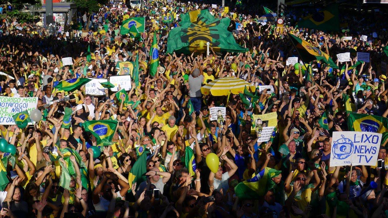 Fotos da manifestação do dia 26 de maio contra a esquerda que atua pela desestabilização do Brasil