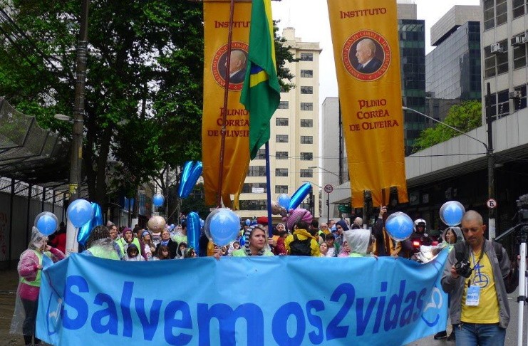 Fotos da manifestação contra o aborto São Paulo 22/09/2019