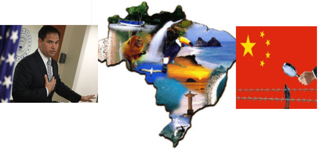 Senador americano prioriza ajuda ao Brasil: “rebater o crescimento da China” na América do Sul