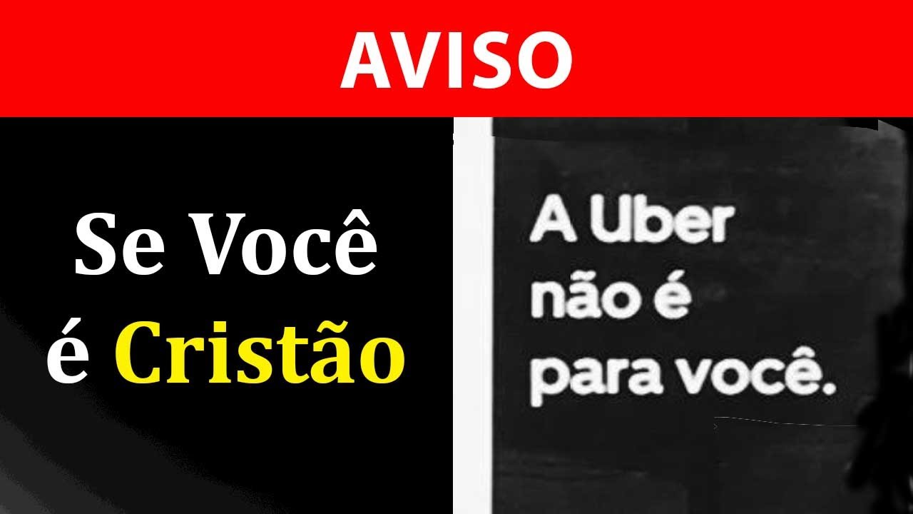 ATENÇÃO: a UBER Não é Para Você, se você é CATÓLICO – Campanha Discriminatória é lançada no Brasil