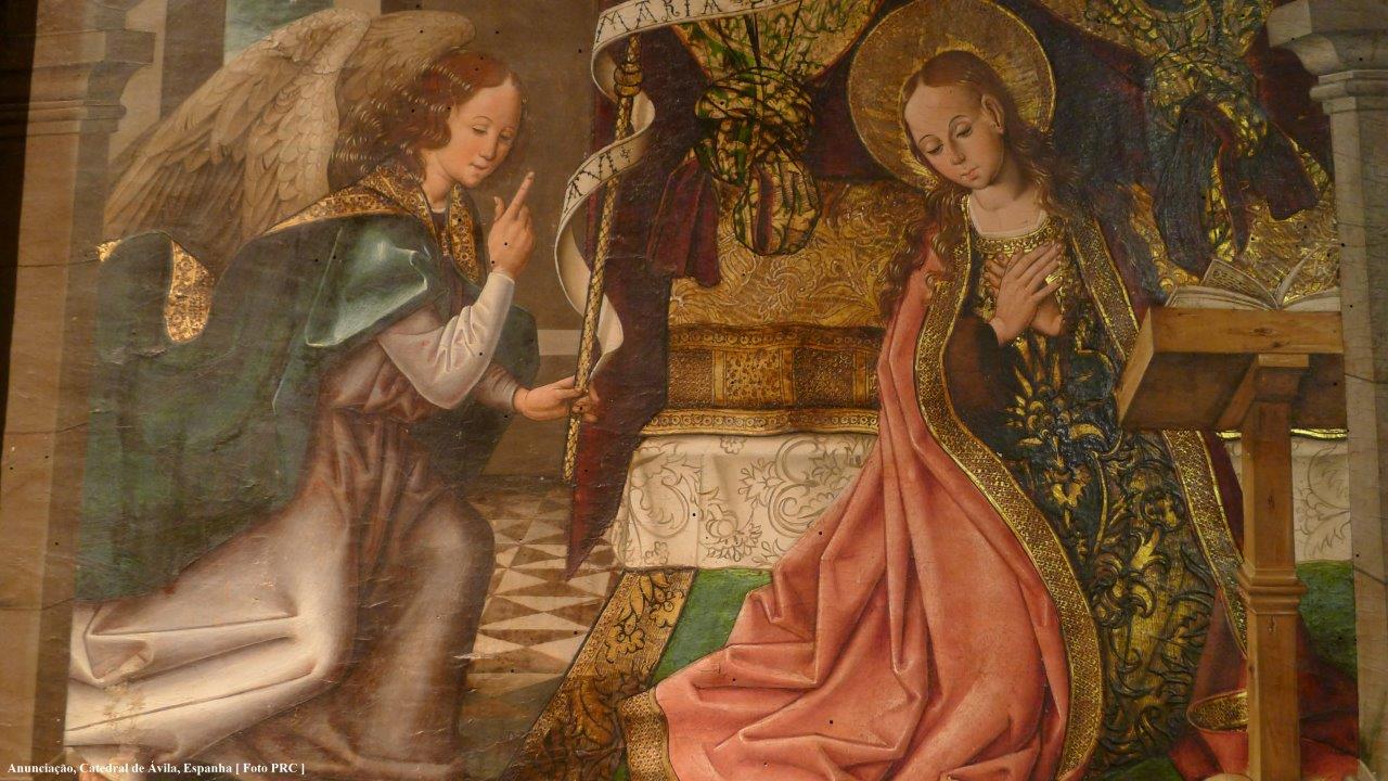 Virgem Maria, Anunciação e Cortesia
