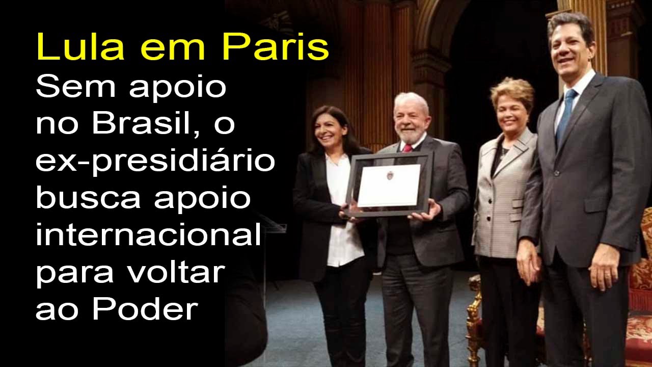 Lula em Paris: o COMUNAVÍRUS Pega Carona no Vírus da China e Ameaça o Brasil Novamente