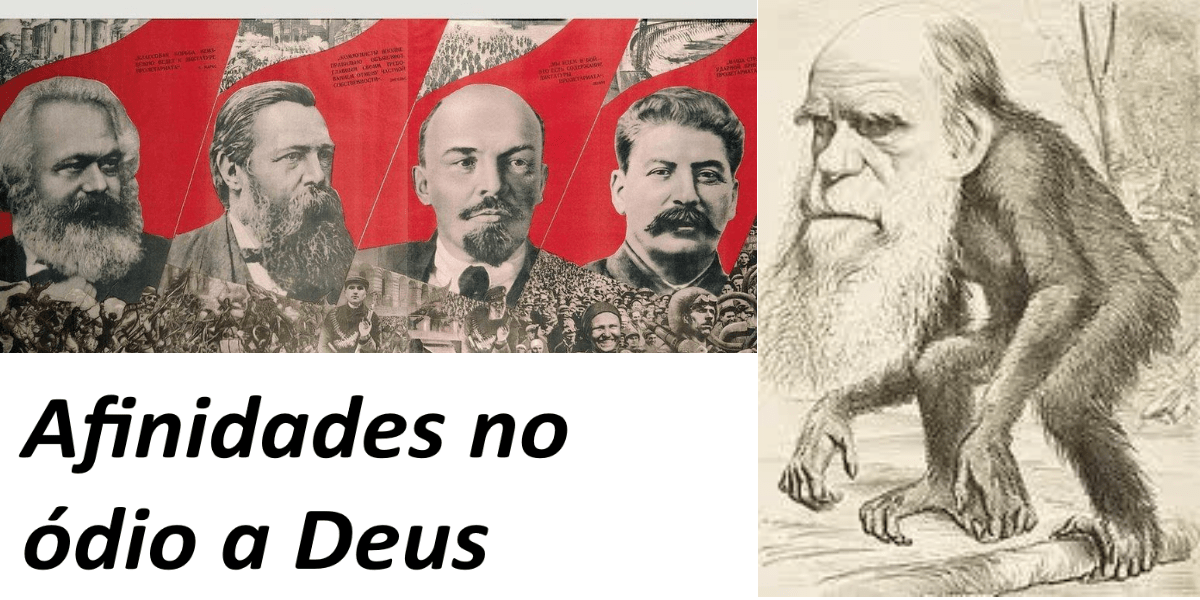 URSS publicou obras de Darwin (afinidades) e atacou o Criacionismo
