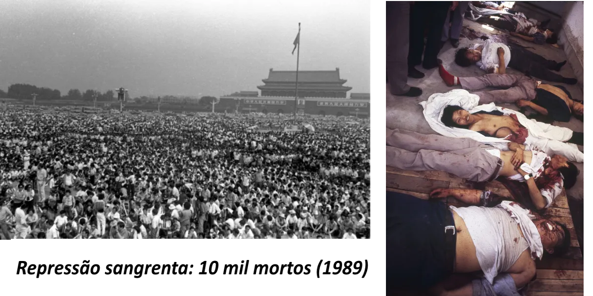 China celebra centenário do açougueiro mor do massacre (Praça Tiananmen)