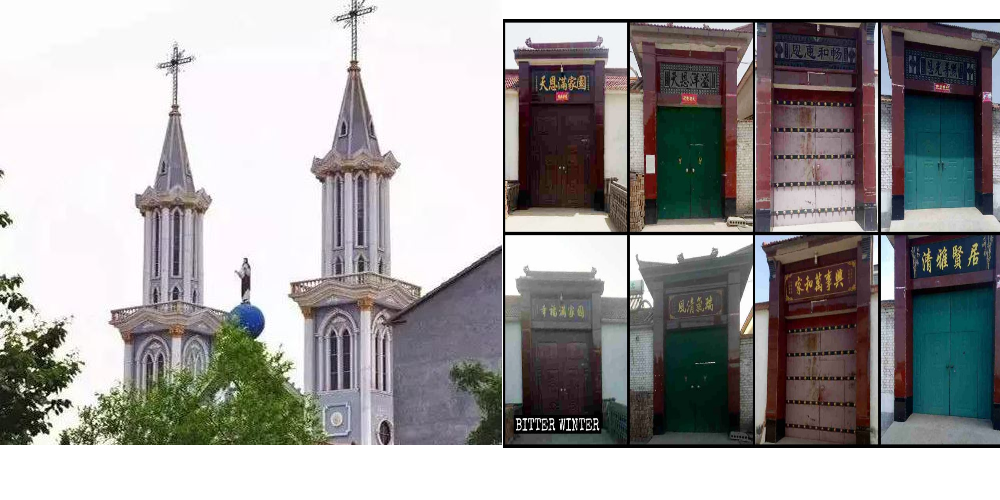 China (PCCh) elimina referências católicas em Zhaojialing