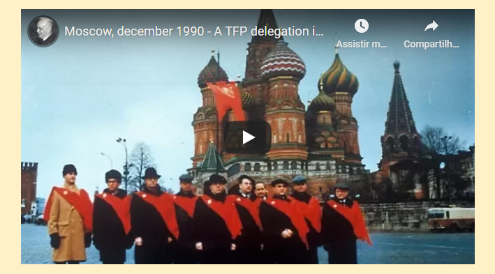 TFPs no epicentro do mundo comunista: Praça Vermelha