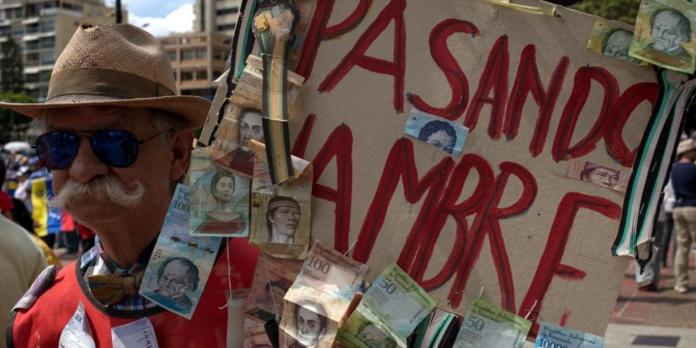 Venezuela: notas de um milhão que valem menos de três reais