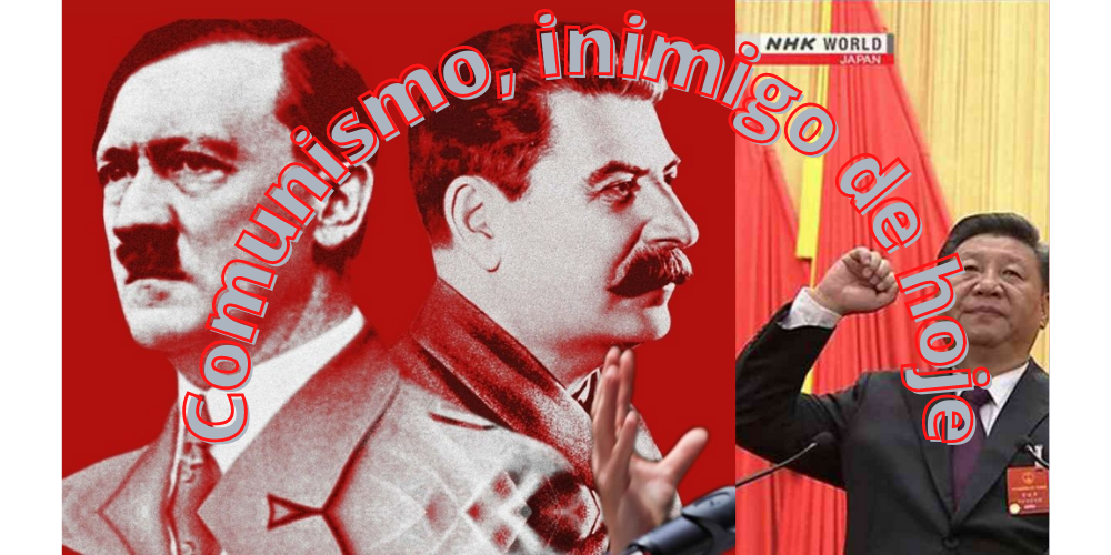 Nazismo, inimigo de ontem; comunismo, ameaça de hoje