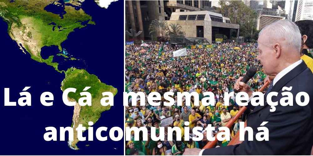 Reação antiesquerda une Brasil e EUA; oposição à teoria racial crítica e manifestações 1 de maio