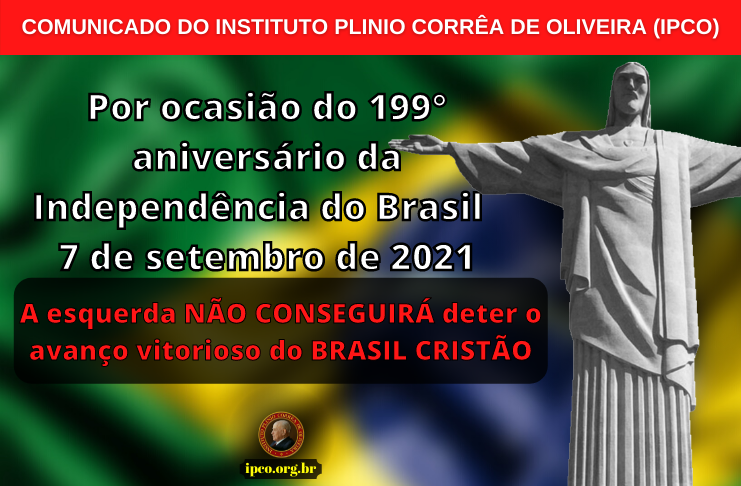 A esquerda NÃO CONSEGUIRÁ deter o avanço vitorioso do BRASIL CRISTÃO