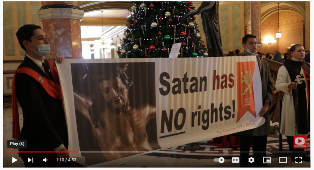 TFP americana convida: junte-se à luta contra a investida satânica