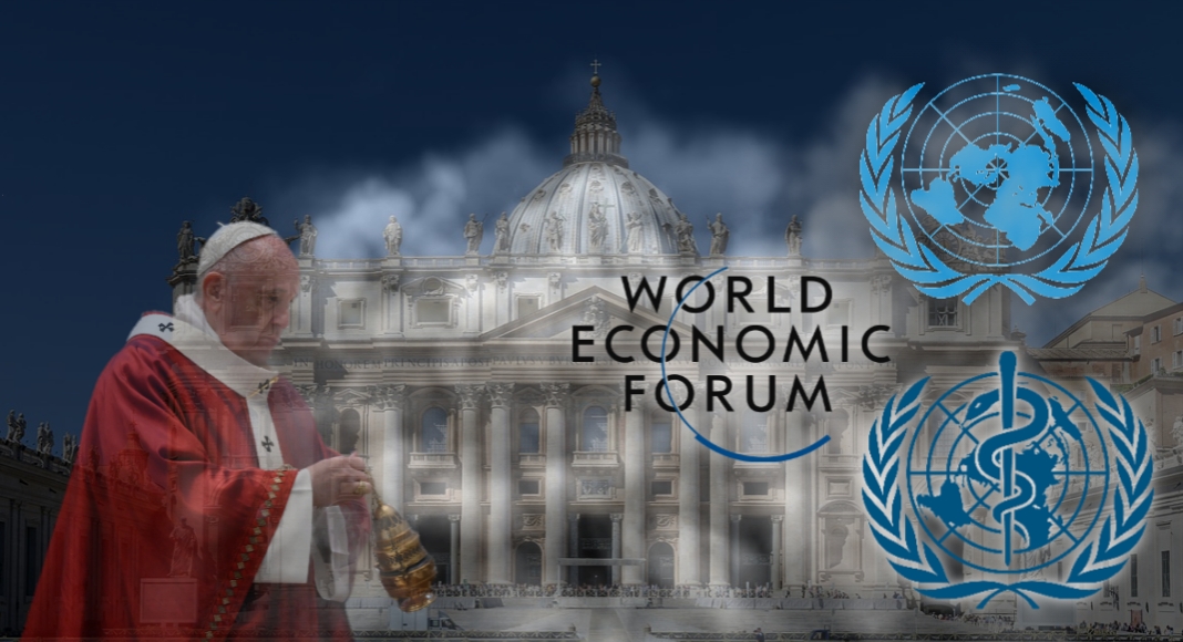 OMS, ONU, Davos: o plano totalitário “batizado” pelo Vaticano?