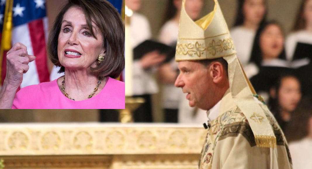 Bispo da Virginia proibe comunhão a Nancy Pelosi