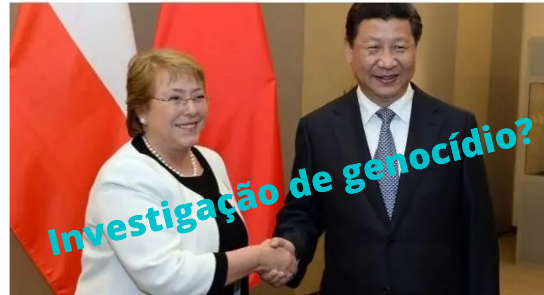 Bachelet na China … visita, não é investigação de genocídio