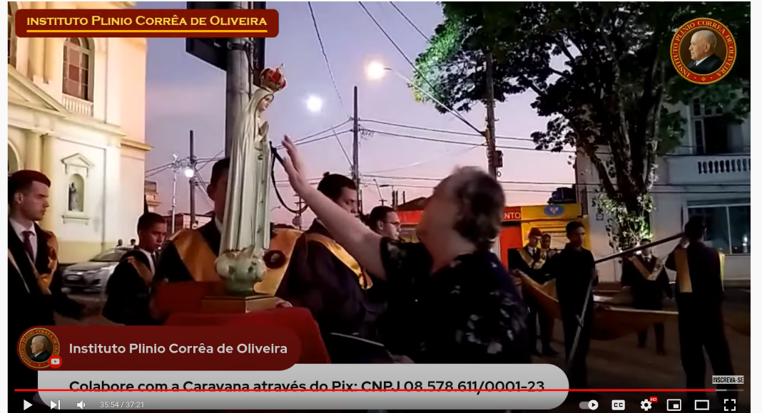 Caravana do IPCO em Itu: Terço público em defesa da Igreja e do Brasil