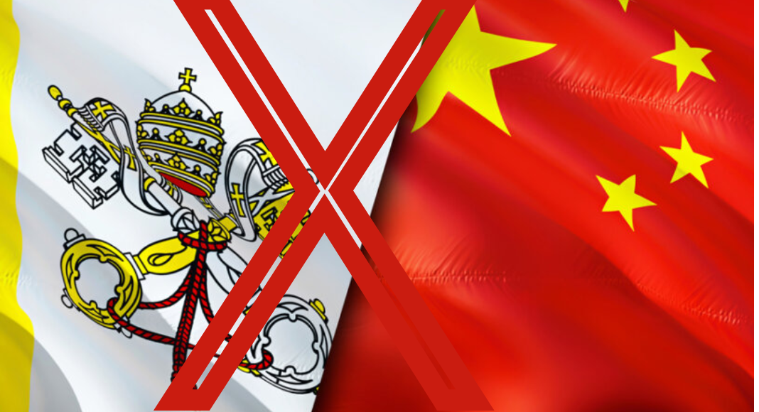 Na China, PCCh “rompe” acordo secreto com o Vaticano