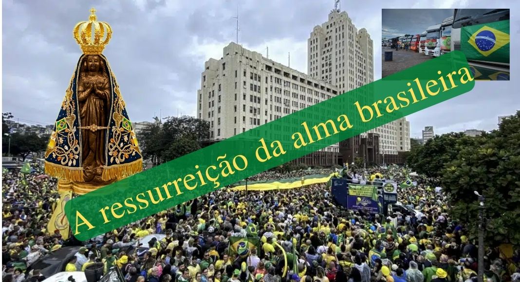 Brasil, manifestações: 33 dias de Fé, perseverança, patriotismo e brasilidade