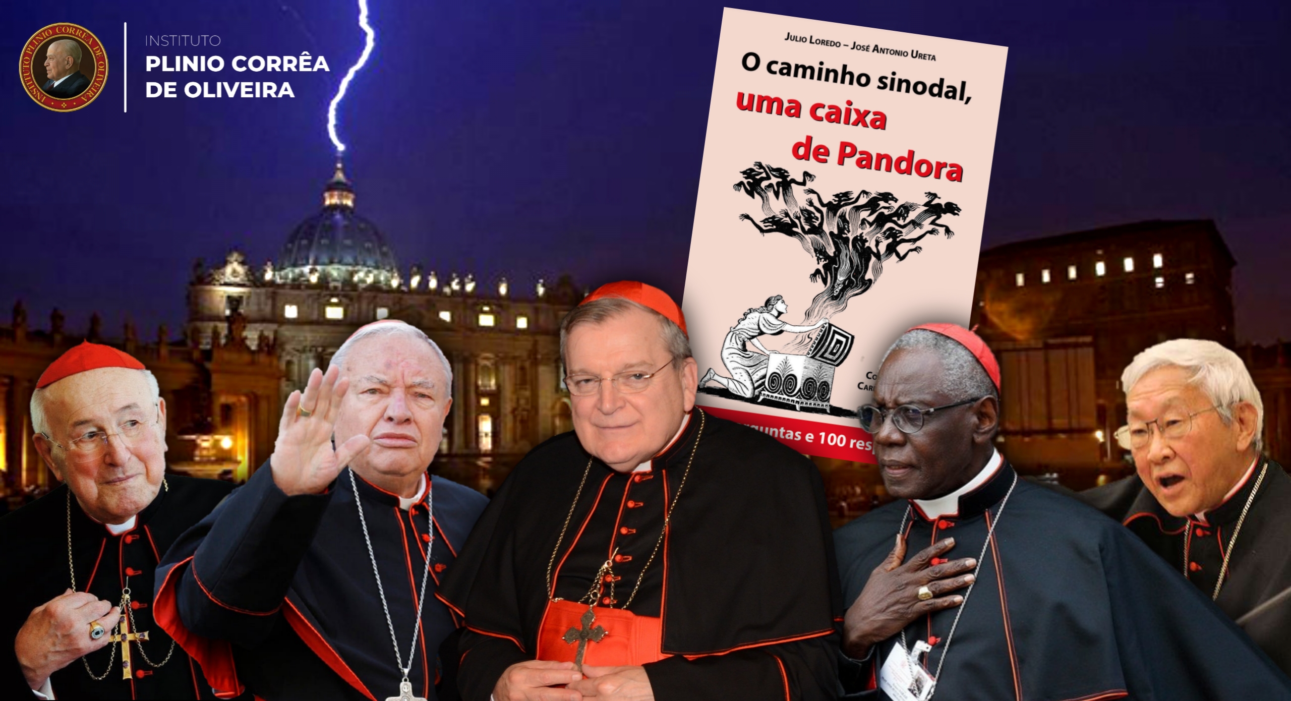 O Sínodo da Sinodalidade, Dubia de 5 Cardeais e o livro Caixa de Pandora