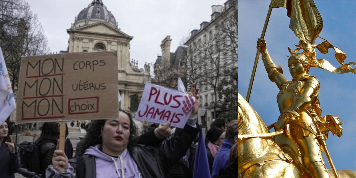 Aborto na Constituição francesa, apostasia da Filha Primogênita