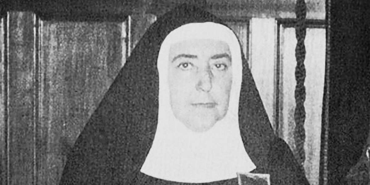 Há 50  anos: Madre Letícia, orações e sofrimentos pela Santa Igreja