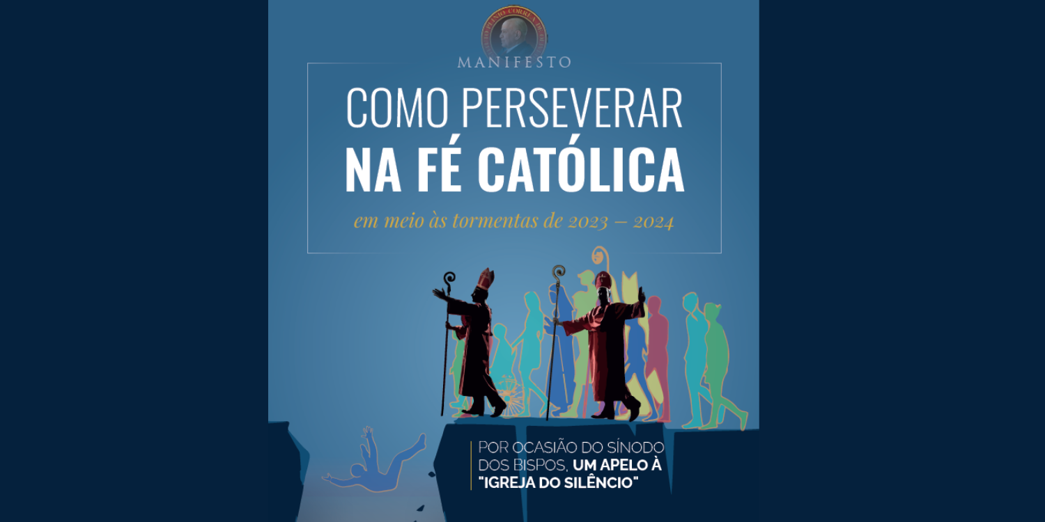 Manifesto: Como perseverar na fé Católica em meio às tormentas de 2023 – 2024